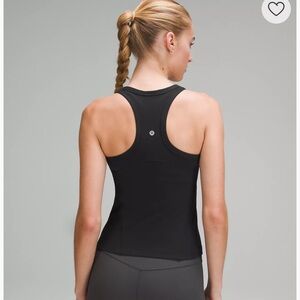 Lulu Black Racerback Tank Top